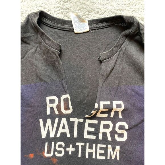 Roger Waters Us Them Shirt Adult Large Black 2017 Tour Band Pink Floyd Mens - Picture 3 of 10